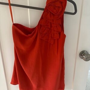 Jaloux one-shoulder top